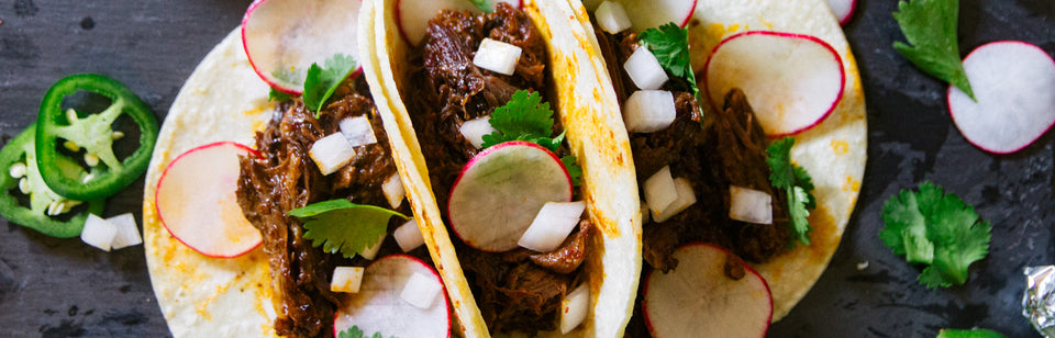 Beef Neck Barbacoa Tacos