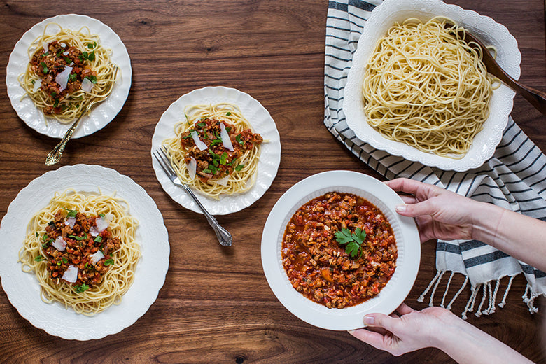 Spaghetti with 9 O'clock Italian Pasta Sauce