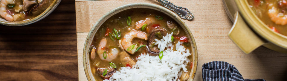 Bowl of gumbo